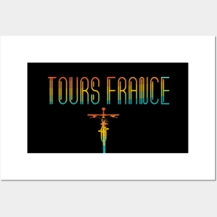 tours france Posters and Art